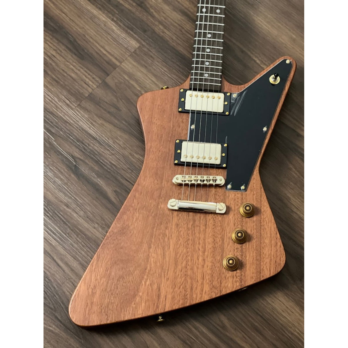 Đàn Guitar Điện Soloking EX 1958 Mahogany Tribute, Gold Hardware, Walnut