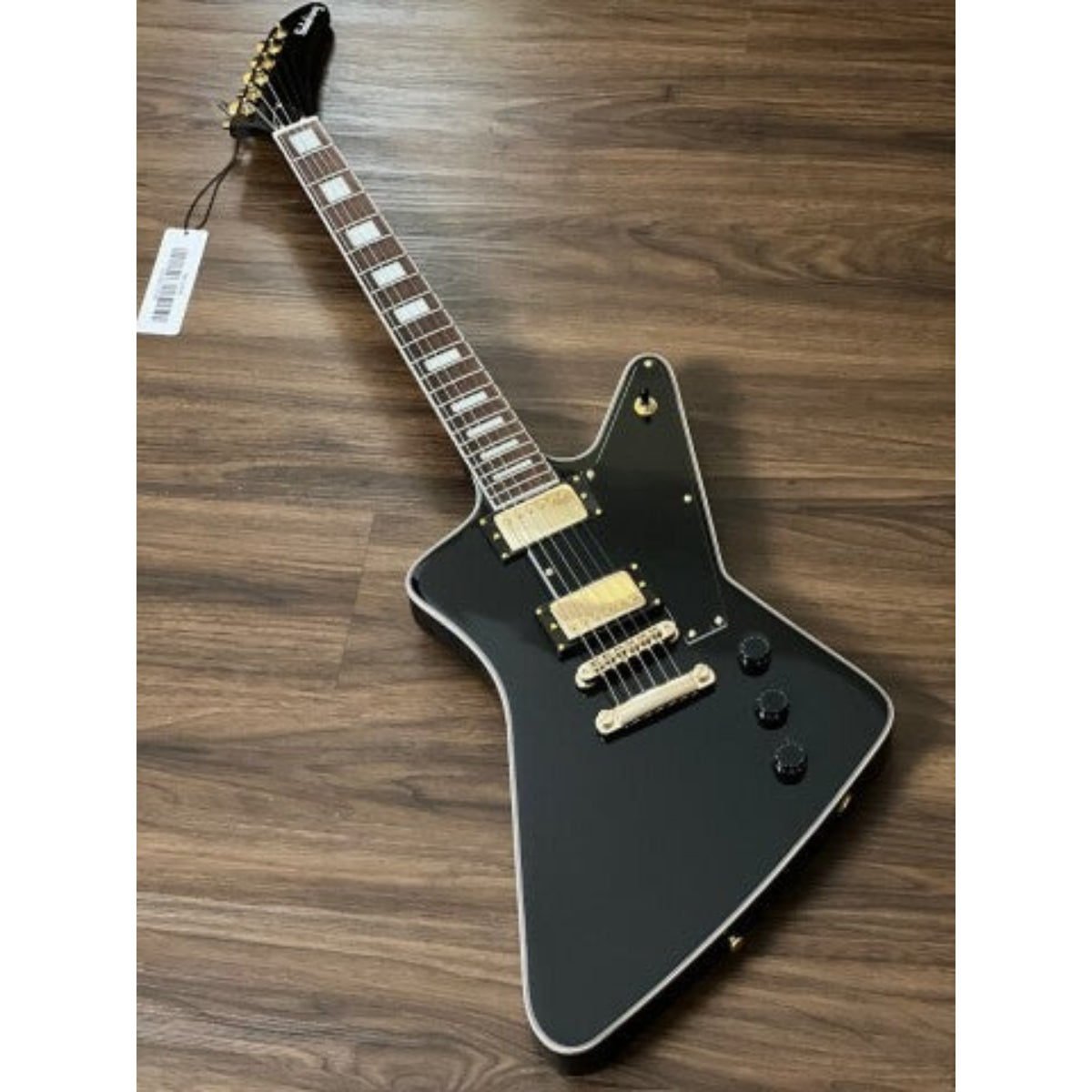 Đàn Guitar Điện Soloking EX Custom, Gold Hardware, Black Beauty