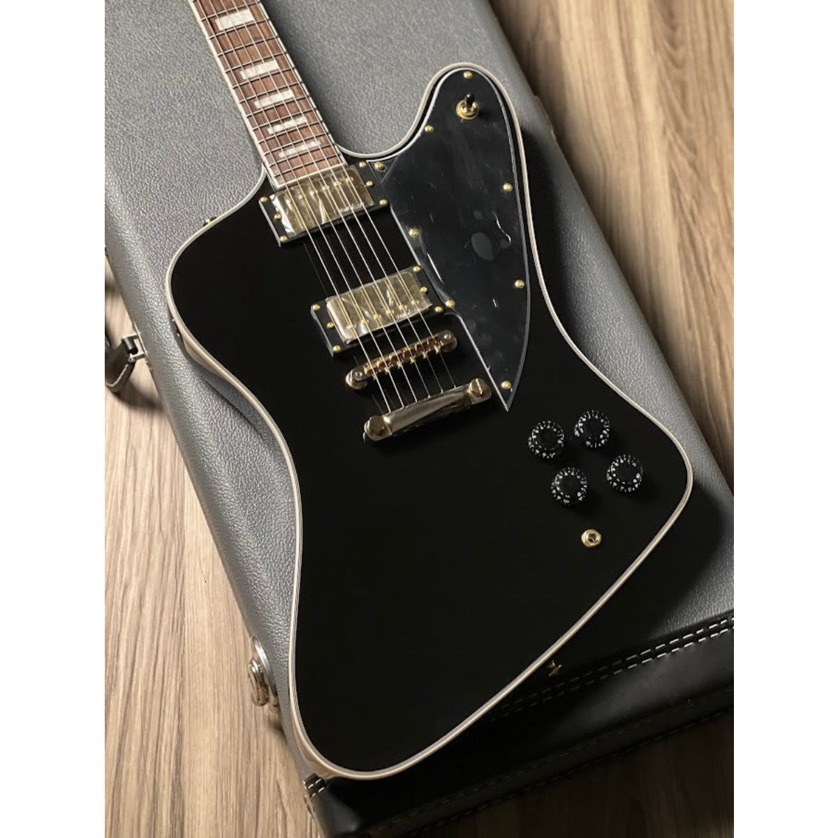 Đàn Guitar Điện Soloking FB Custom, Gold Hardware, Black Beauty JESCAR