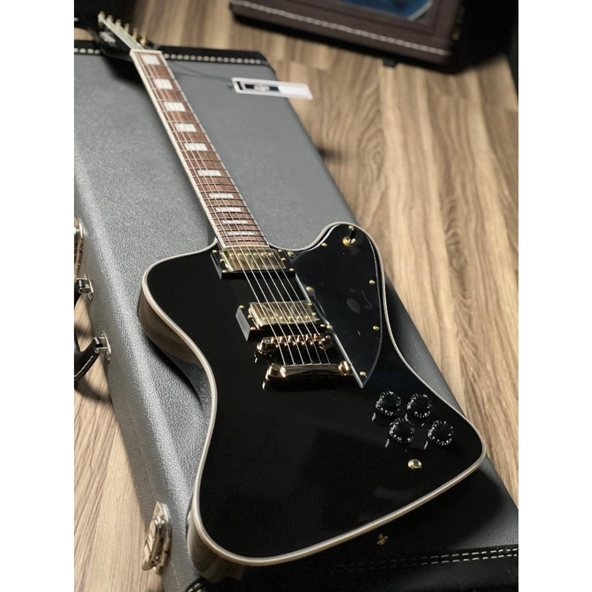 Đàn Guitar Điện Soloking FB Custom, Gold Hardware, Black Beauty JESCAR