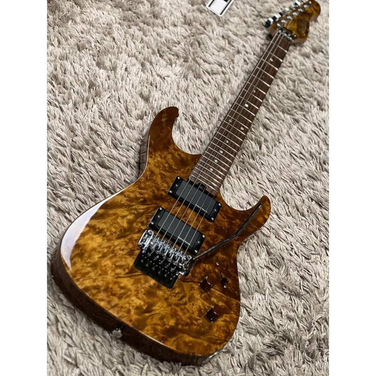 Đàn Guitar Điện Soloking JSN1100 FR, Seymour Duncan Pickups, Coffee Brown Gloss with Floyd Rose and