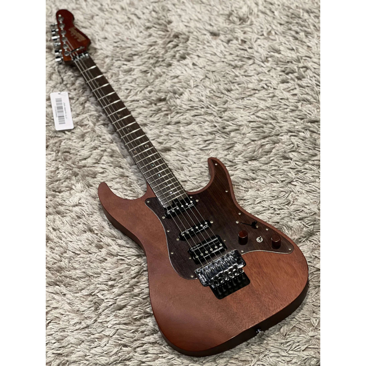 Đàn Guitar Điện Soloking JSN960 FR, Natural Coffee Brown Matte with Floyd Rose