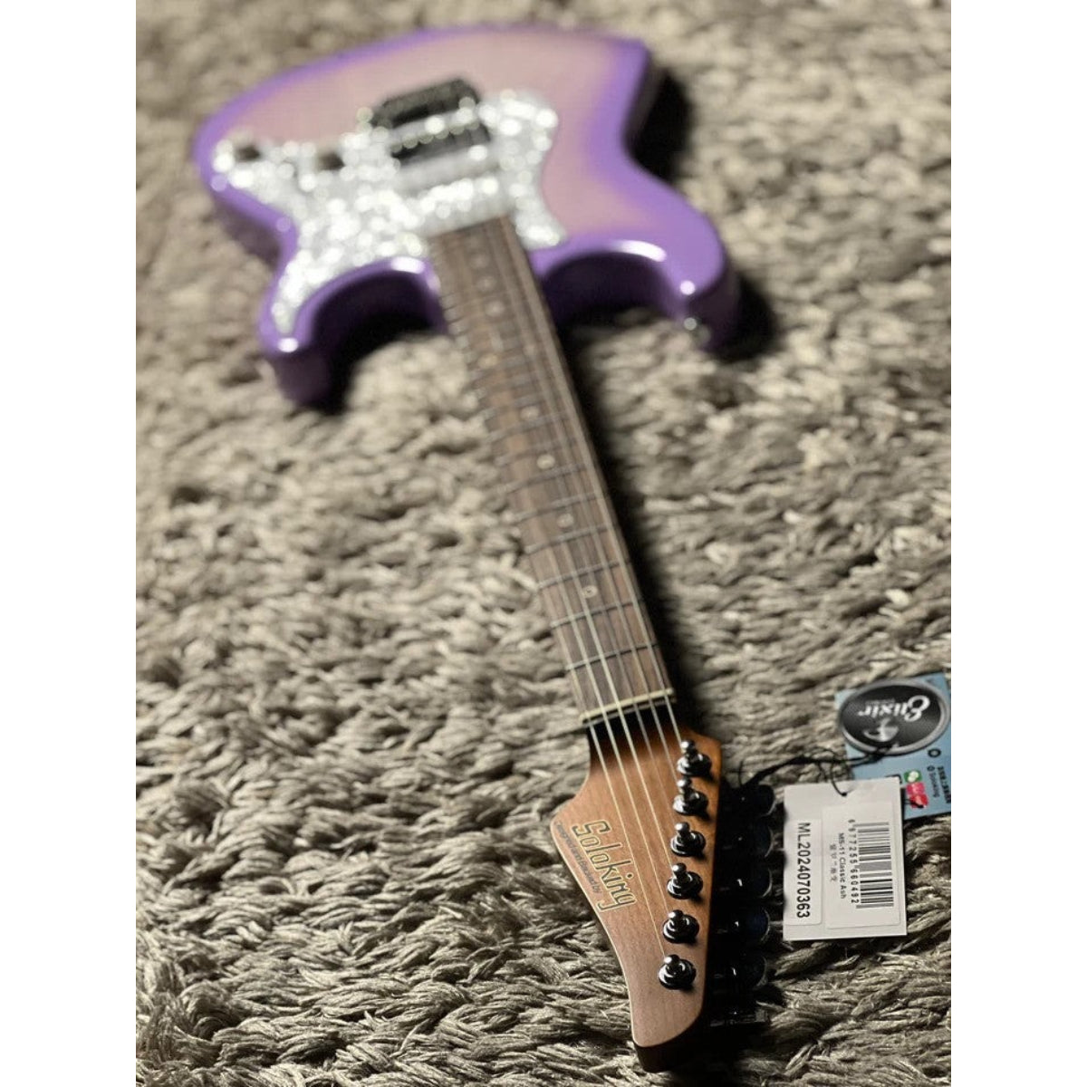 Đàn Guitar Điện Soloking MS11 Classic Ash, Lavender Purple Burst Nafiri Special Run