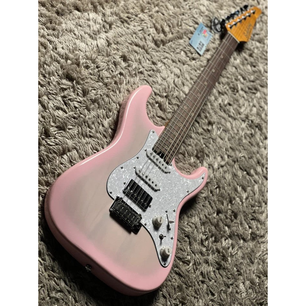 Đàn Guitar Điện Soloking MS11 Classic Ash, Sakura Pink Burst Nafiri Special Run