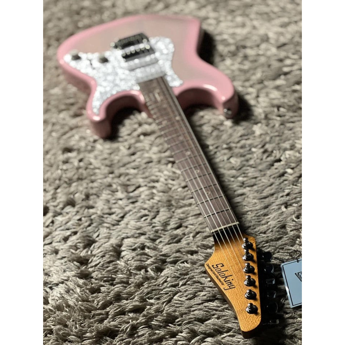 Đàn Guitar Điện Soloking MS11 Classic Ash, Sakura Pink Burst Nafiri Special Run