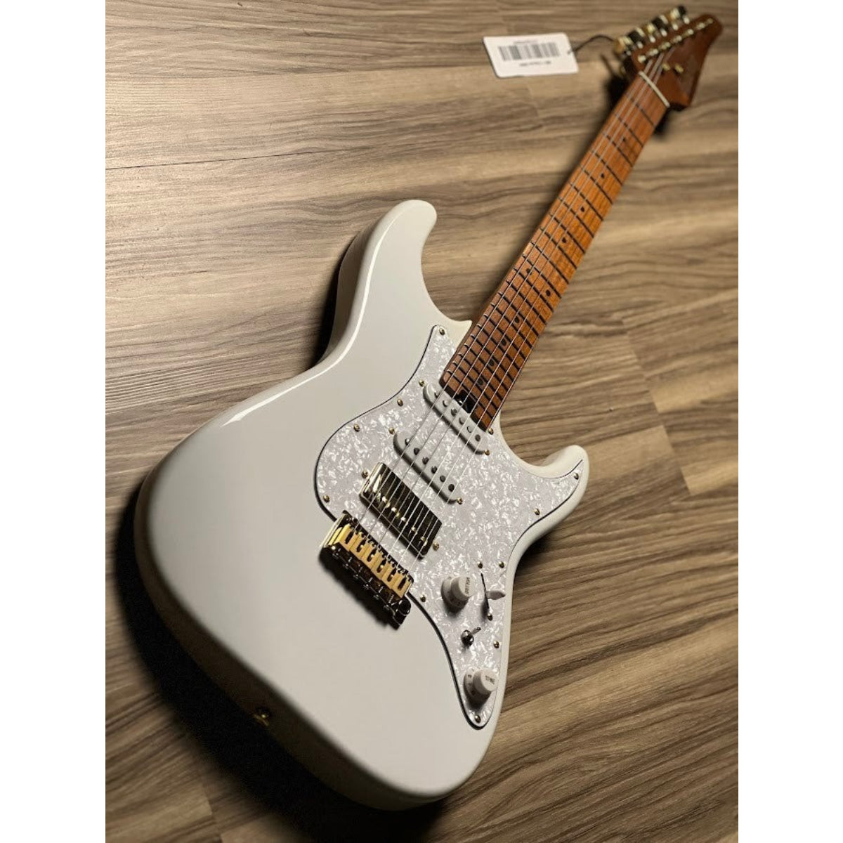 Đàn Guitar Điện Soloking MS11 Classic MKII, Gold Hardware, Roasted Maple FB, Olympic White