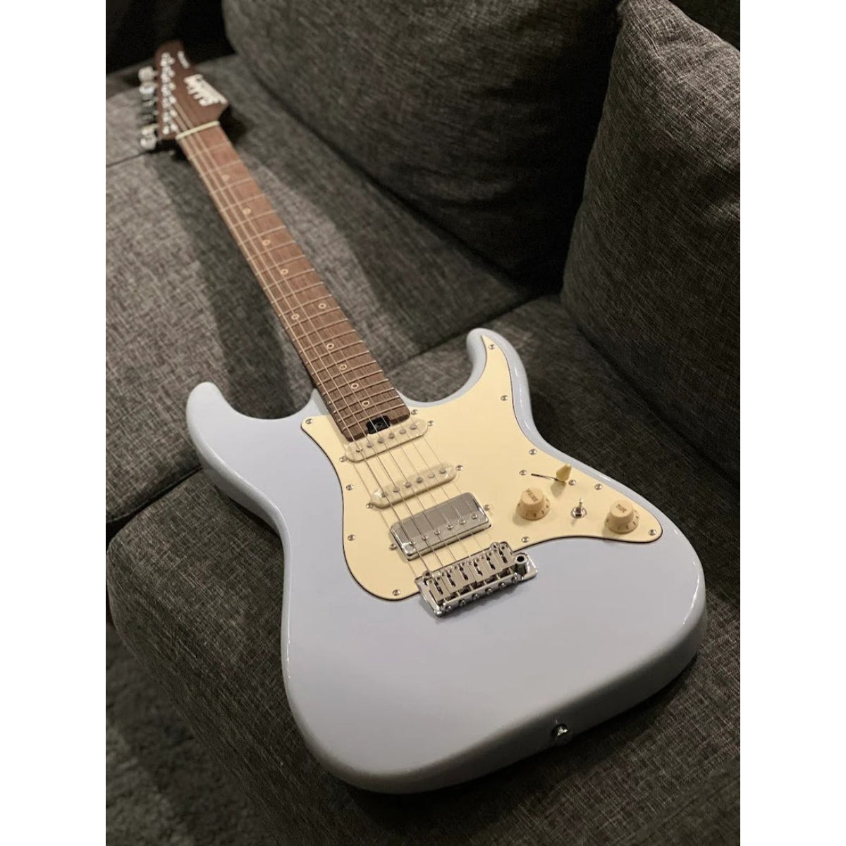 Đàn Guitar Điện Soloking MS11 Classic MKII, One Piece Wenge Neck, Frost Blue Nafiri Special Run
