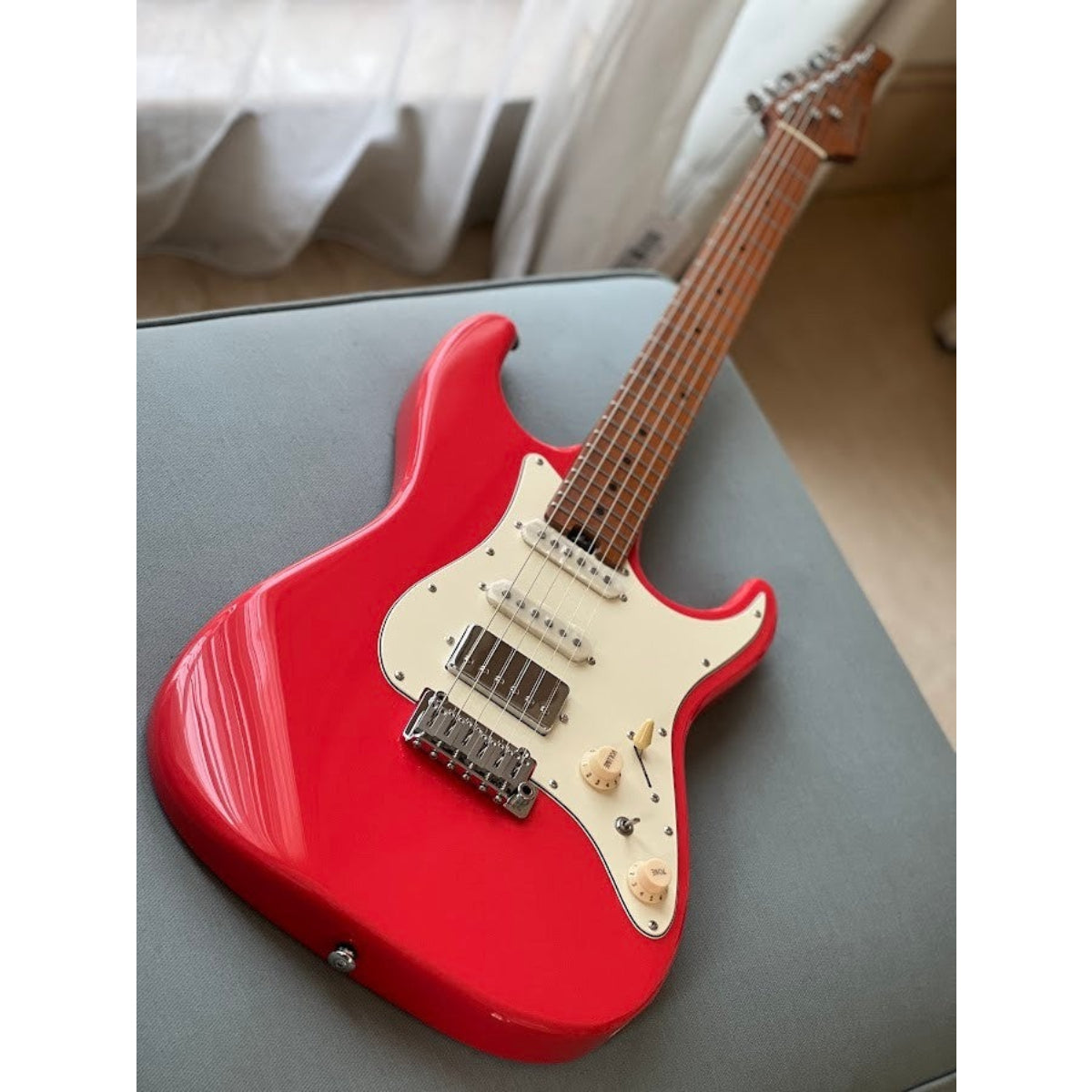 Đàn Guitar Điện Soloking MS11 Classic MKII, Roasted Maple FB, Fiesta Red