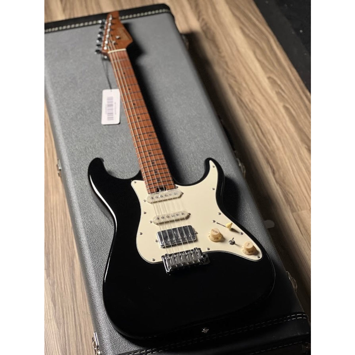 Đàn Guitar Điện Soloking MS11 Classic MKII, Roasted Maple FB, Ink Black