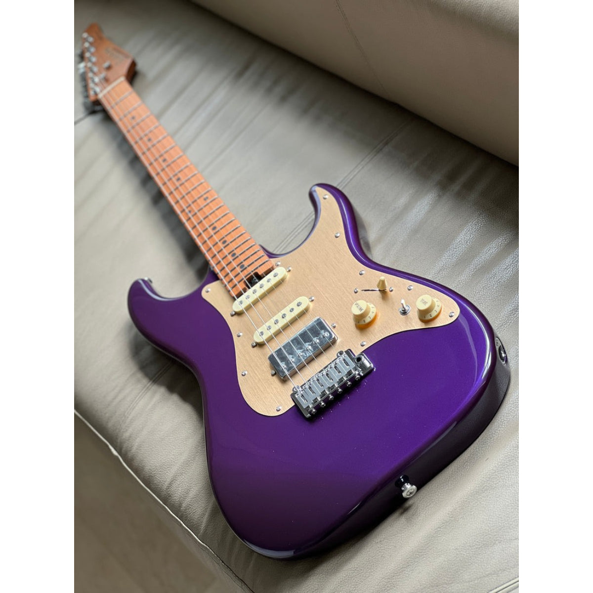 Đàn Guitar Điện Soloking MS11 Classic MKII, Roasted Maple FB, Purple Metallic Nafiri Special Run
