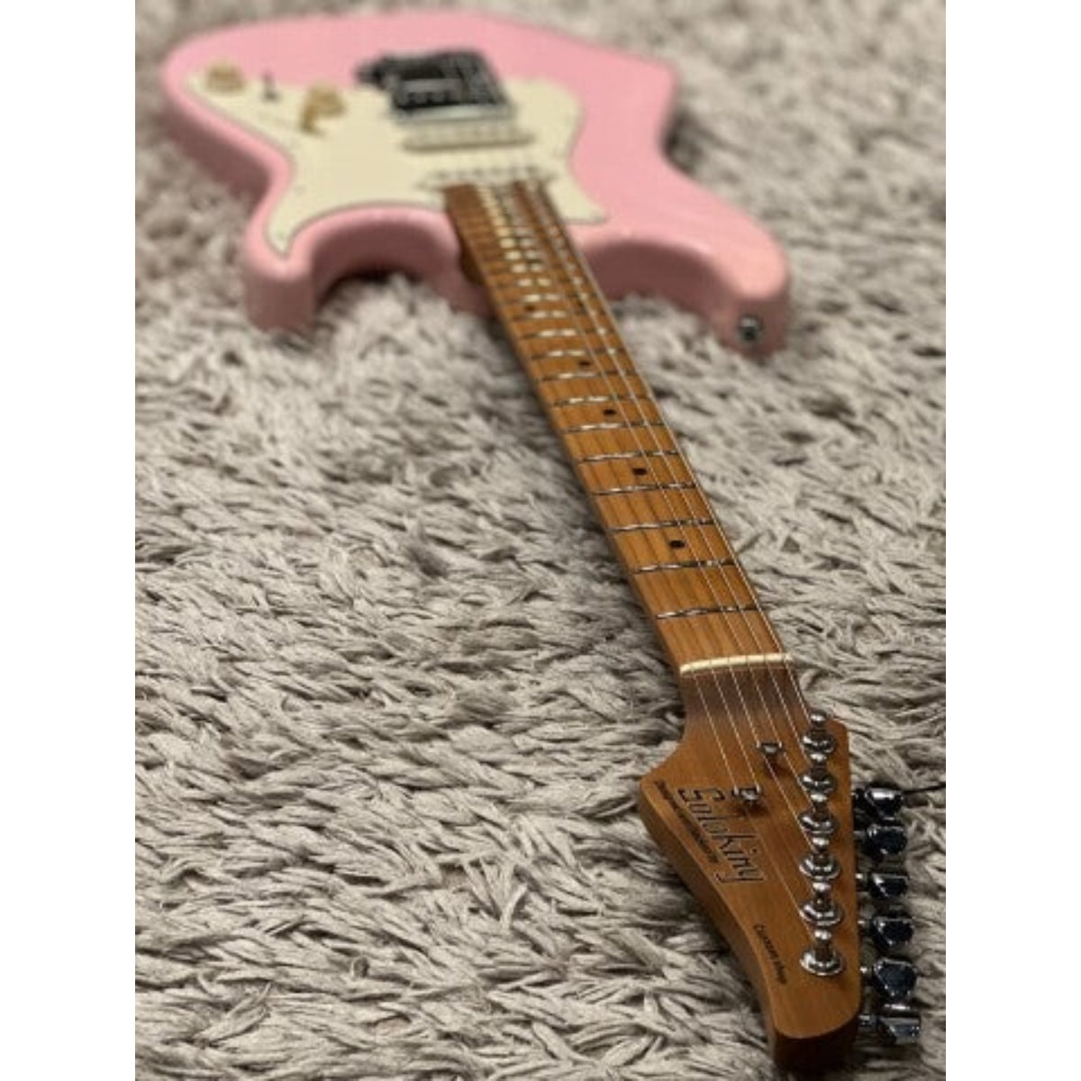 Đàn Guitar Điện Soloking MS11 Classic MKII, Roasted Maple FB, Shell Pink