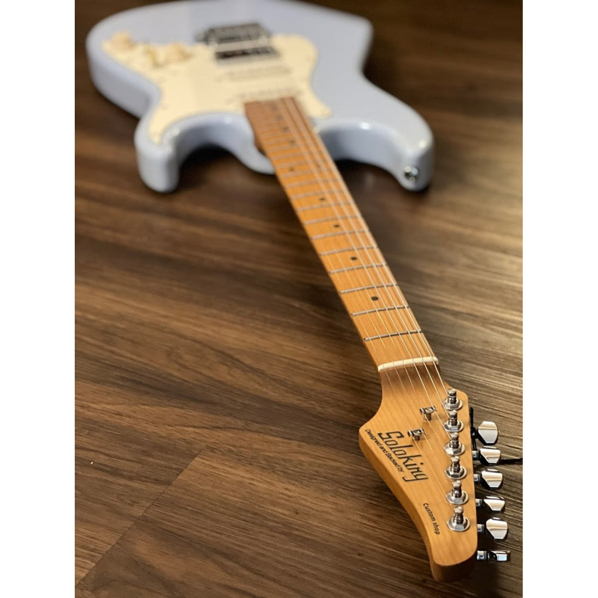 Đàn Guitar Điện Soloking MS11 Classic MKII, Roasted Maple FB, Sonic Blue