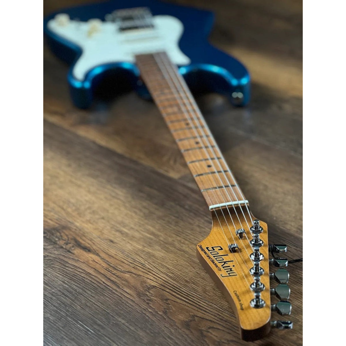 Đàn Guitar Điện Soloking MS11 Classic MKII, Roasted Maple FB, Tidepool