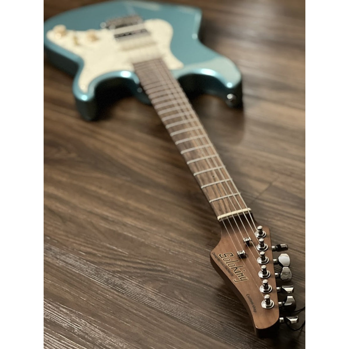 Đàn Guitar Điện Soloking MS11 Classic MKII, Rosewood FB, Ocean Turquoise Metallic