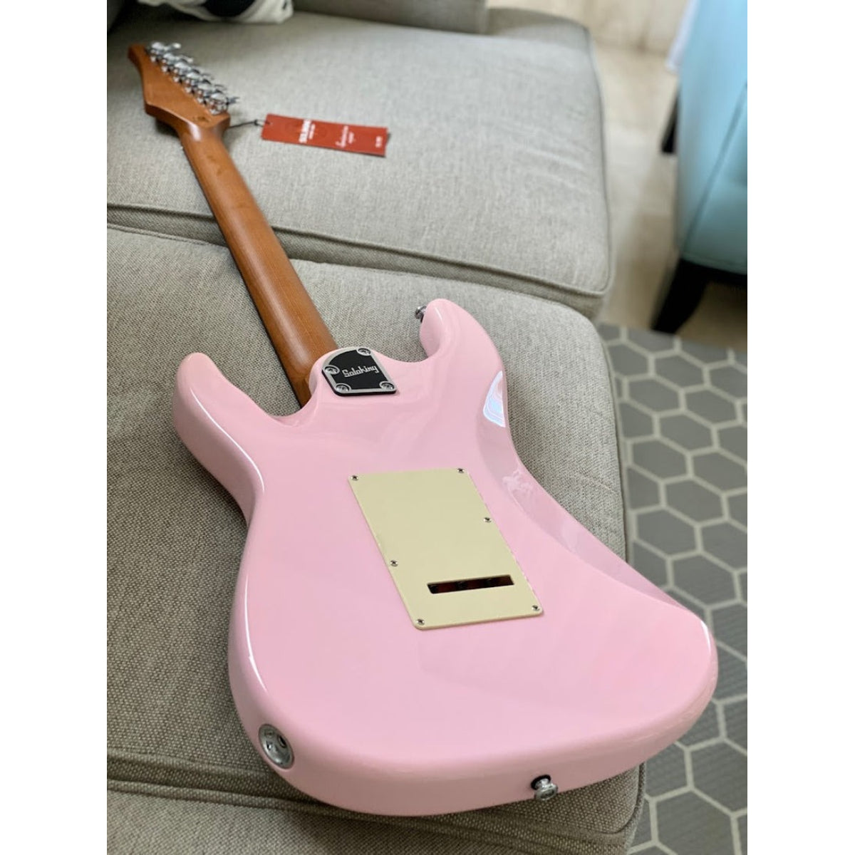 Đàn Guitar Điện Soloking MS11 Classic MKII, Rosewood FB, Shell Pink