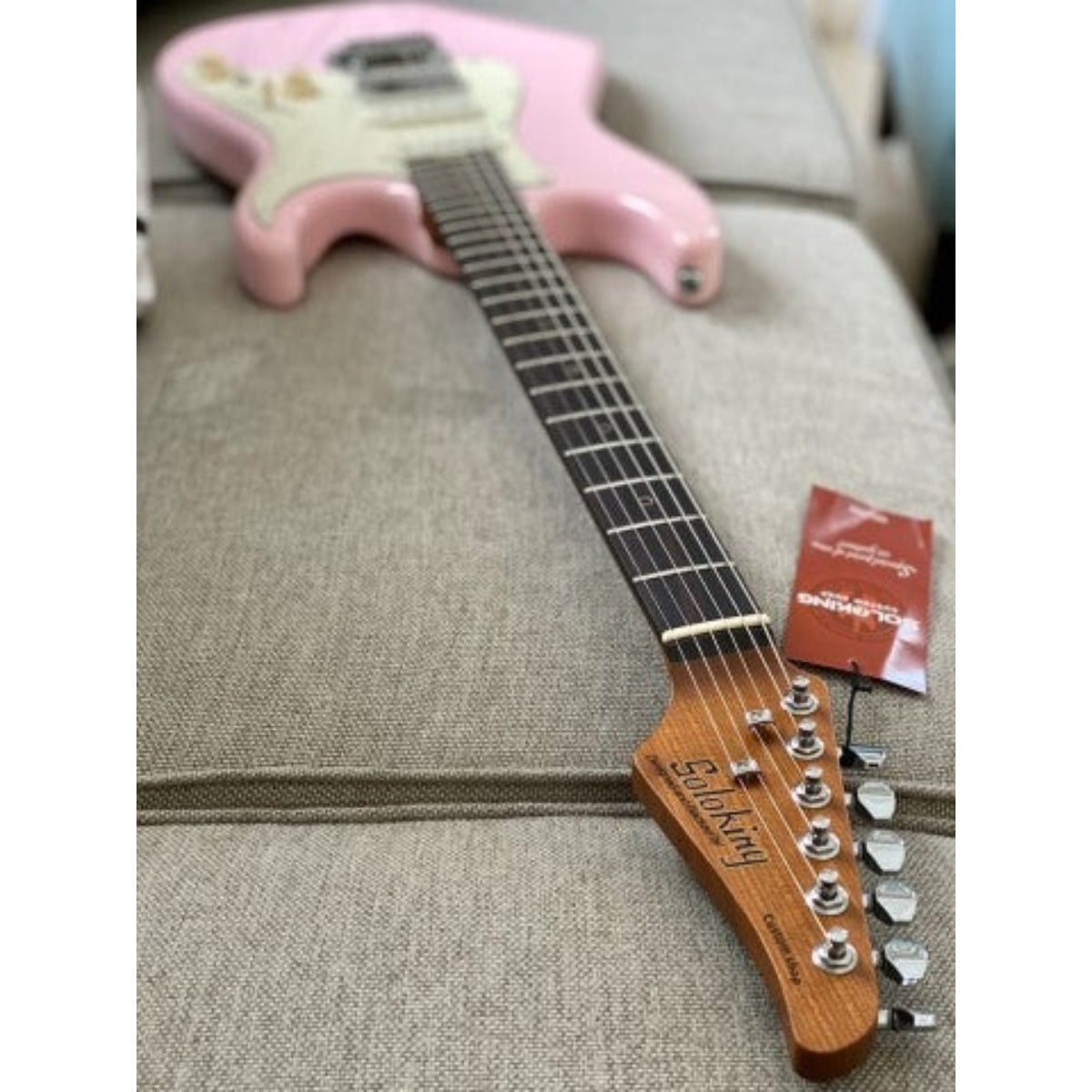 Đàn Guitar Điện Soloking MS11 Classic MKII, Rosewood FB, Shell Pink