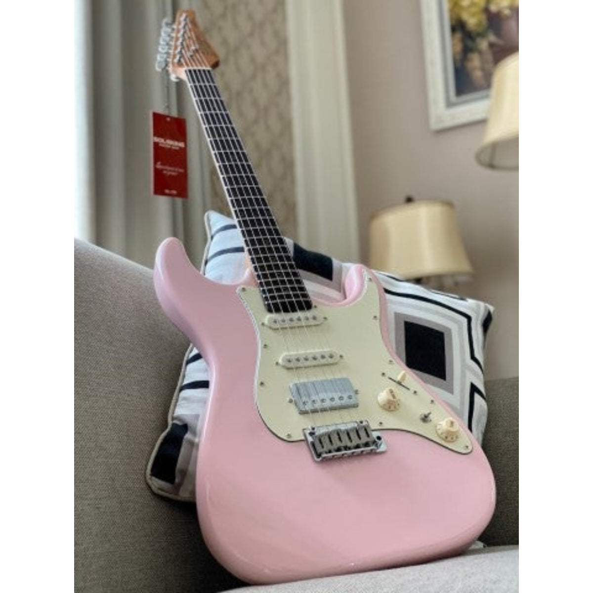 Đàn Guitar Điện Soloking MS11 Classic MKII, Rosewood FB, Shell Pink
