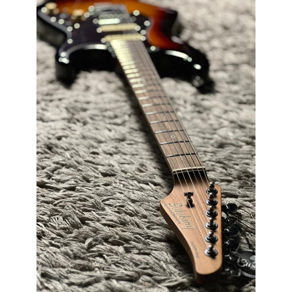 Đàn Guitar Điện Soloking MS11 Classic MKII, Rosewood FB, Turquoise Pickguard, 3 Tone Sunburst