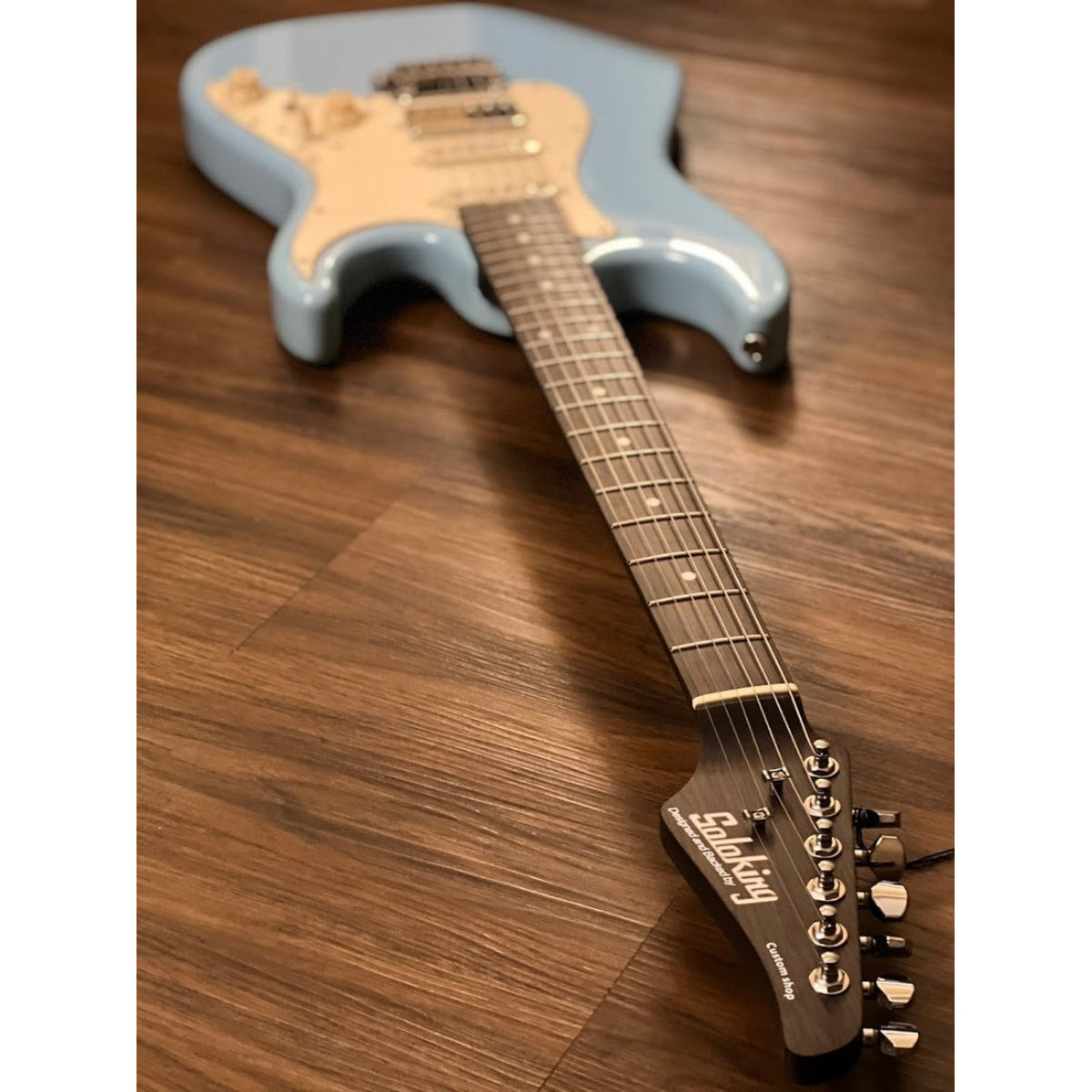 Đàn Guitar Điện Soloking MS11 Classic, One Piece Rosewood Neck, Daphne Blue Nafiri Special Run