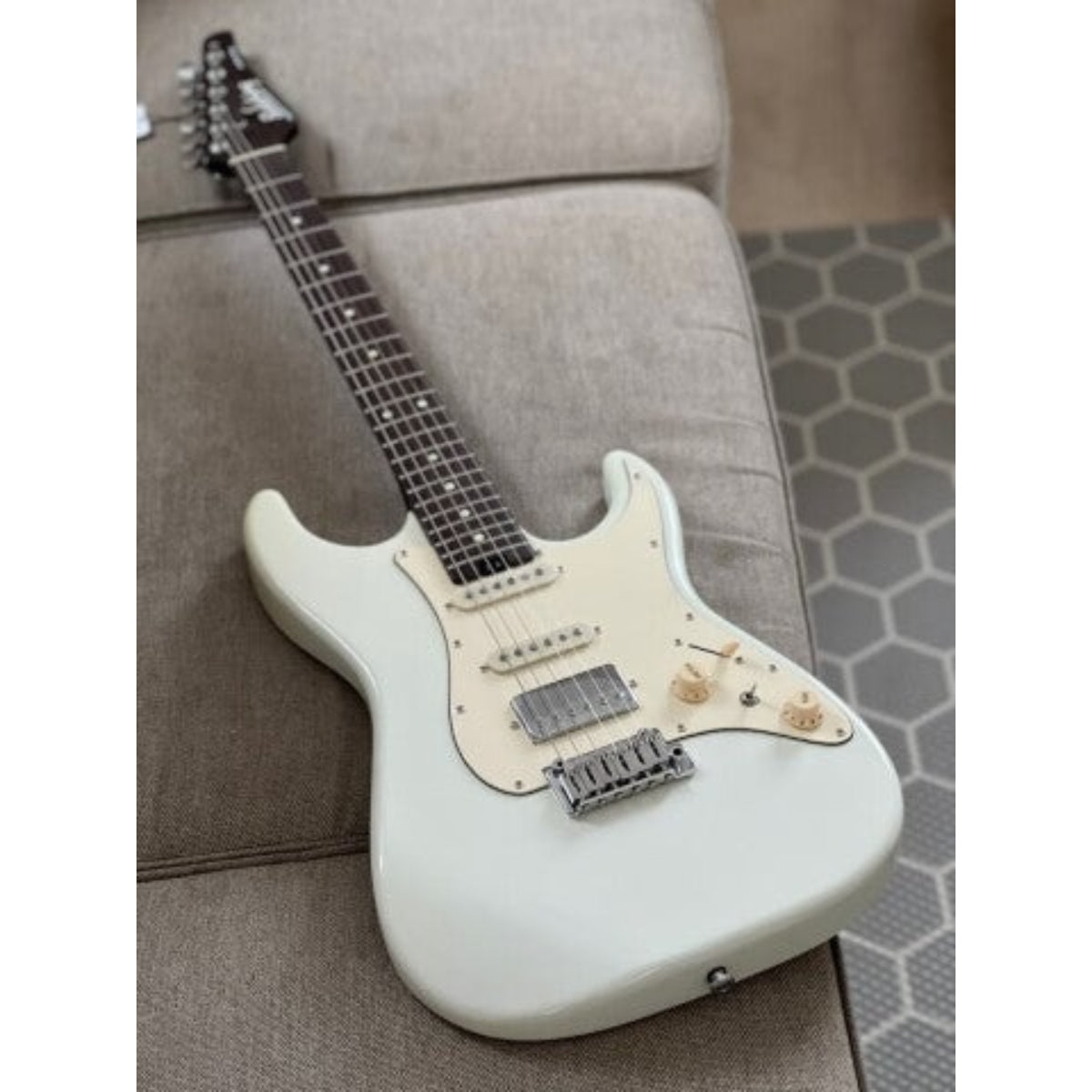 Đàn Guitar Điện Soloking MS11 Classic, One Piece Rosewood Neck, Frost Blue Nafiri Special Run