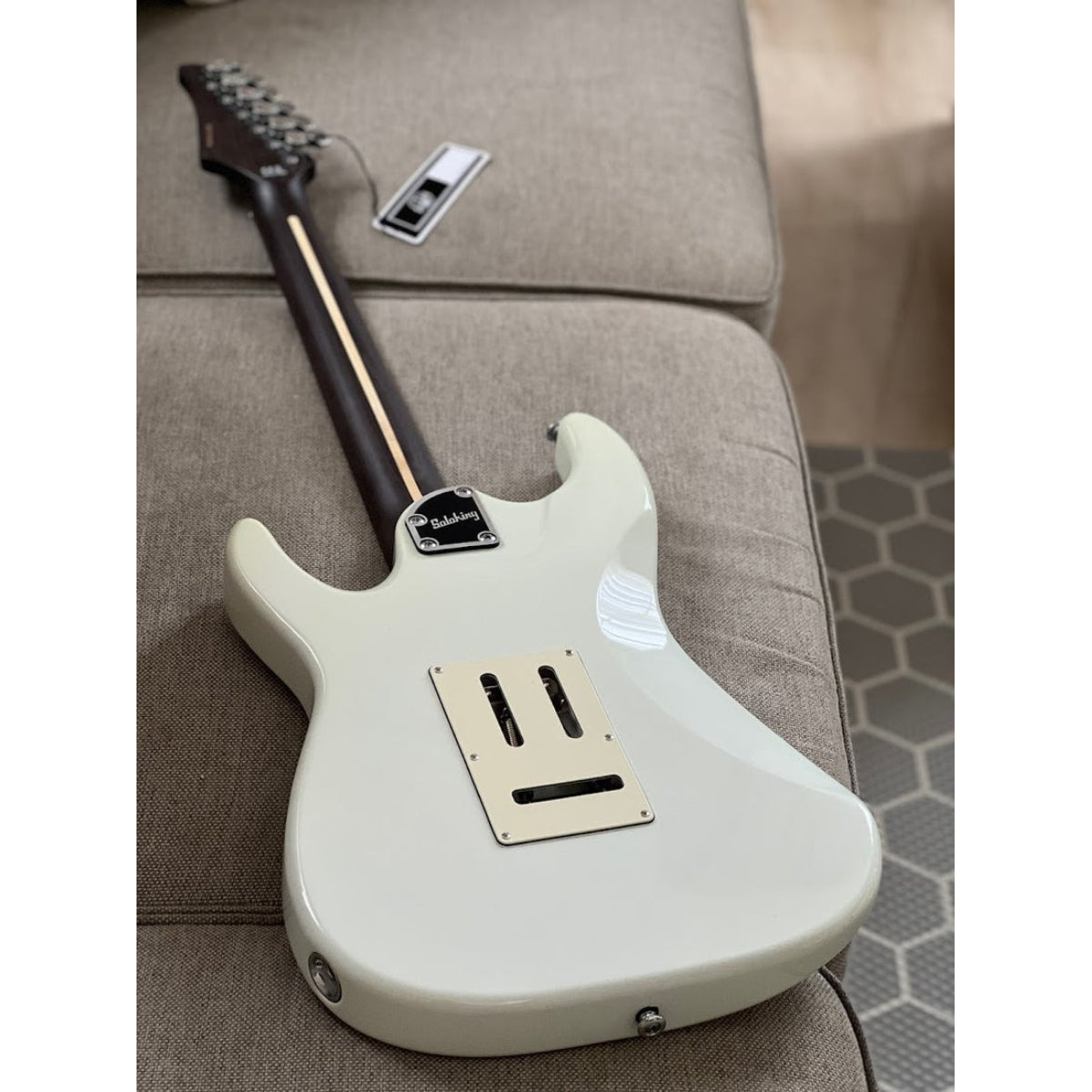 Đàn Guitar Điện Soloking MS11 Classic, One Piece Rosewood Neck, Frost Blue Nafiri Special Run