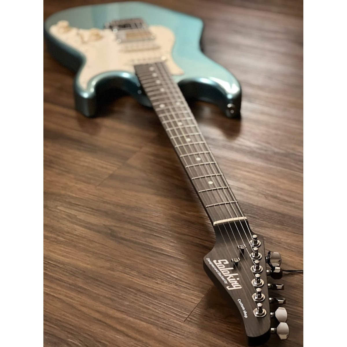 Đàn Guitar Điện Soloking MS11 Classic, One Piece Rosewood Neck, Ocean Turquoise Nafiri Special Run