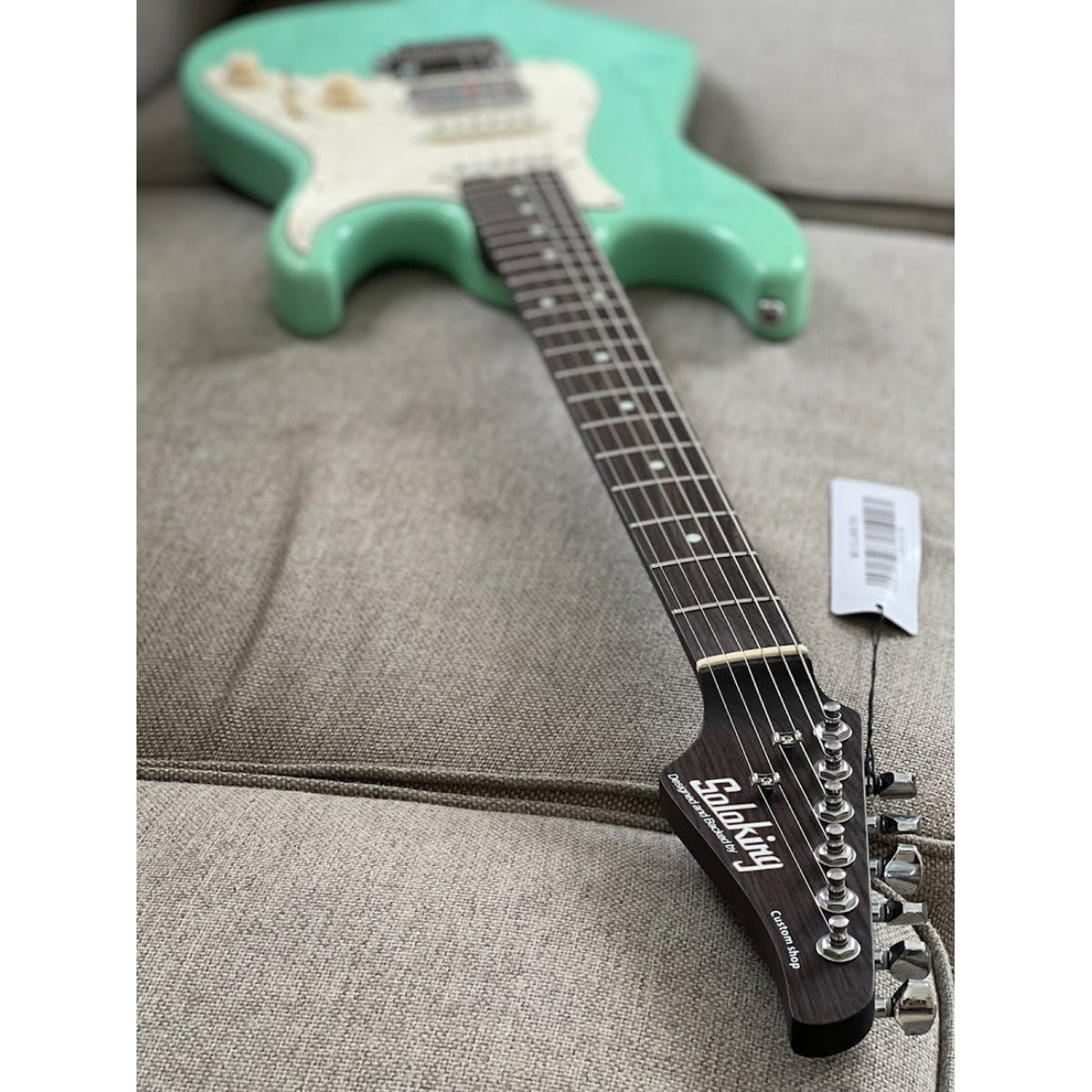 Đàn Guitar Điện Soloking MS11 Classic, One Piece Rosewood Neck, Surf Green Nafiri Special Run