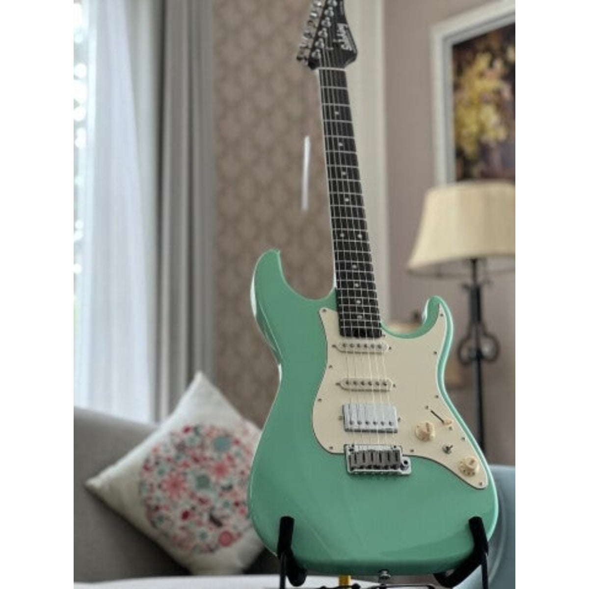 Đàn Guitar Điện Soloking MS11 Classic, One Piece Rosewood Neck, Surf Green Nafiri Special Run