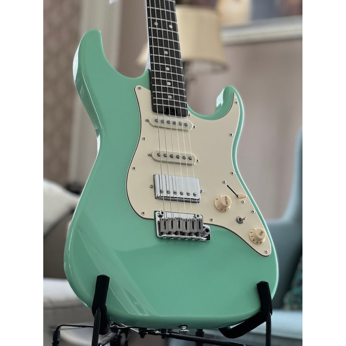 Đàn Guitar Điện Soloking MS11 Classic, One Piece Rosewood Neck, Surf Green Nafiri Special Run