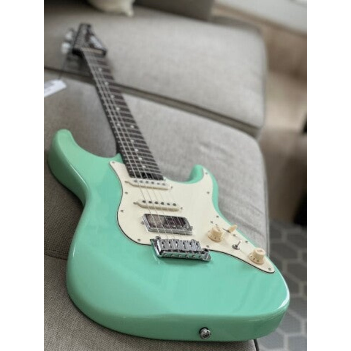 Đàn Guitar Điện Soloking MS11 Classic, One Piece Rosewood Neck, Surf Green Nafiri Special Run