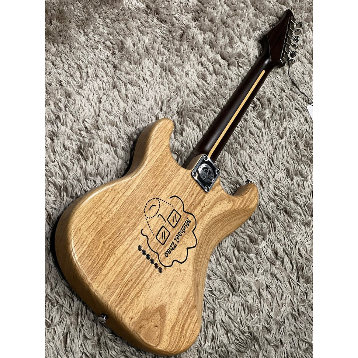 Đàn Guitar Điện Soloking MS1 Artisan Hand Painted Nevermind by The Simpsons Tribute #001