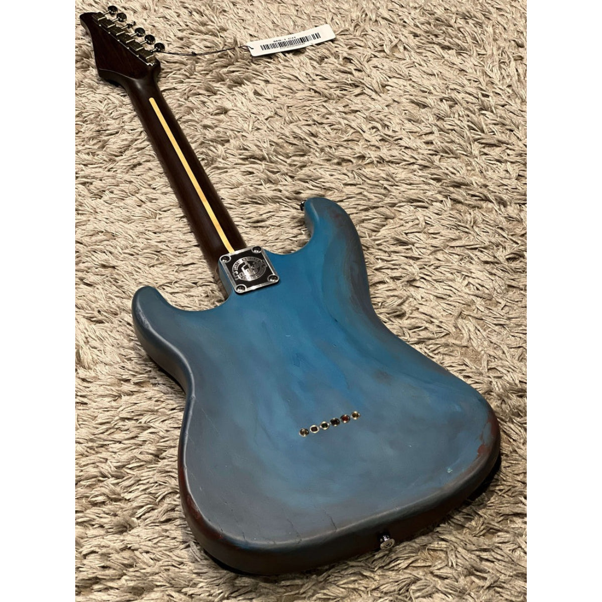 Đàn Guitar Điện Soloking MS1 Artisan Hand Painted, Carved Blue Venom