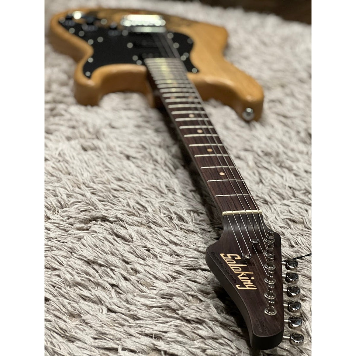 Đàn Guitar Điện Soloking MS1 Artisan Lightweight Ash Hand Painted Girly Face