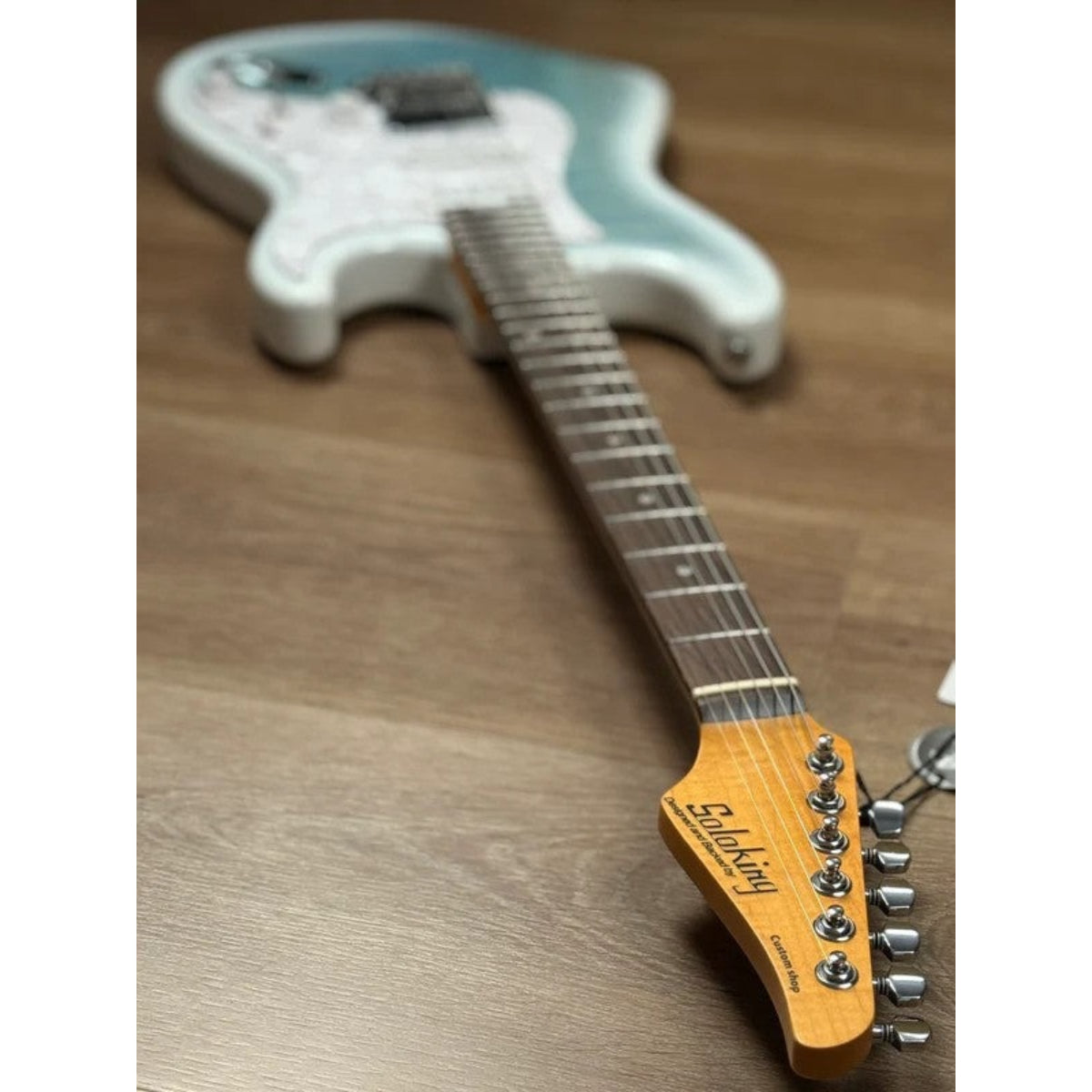 Đàn Guitar Điện Soloking MS1 Artisan Quilt, Rosewood FB, Larimar Nafiri Special Run