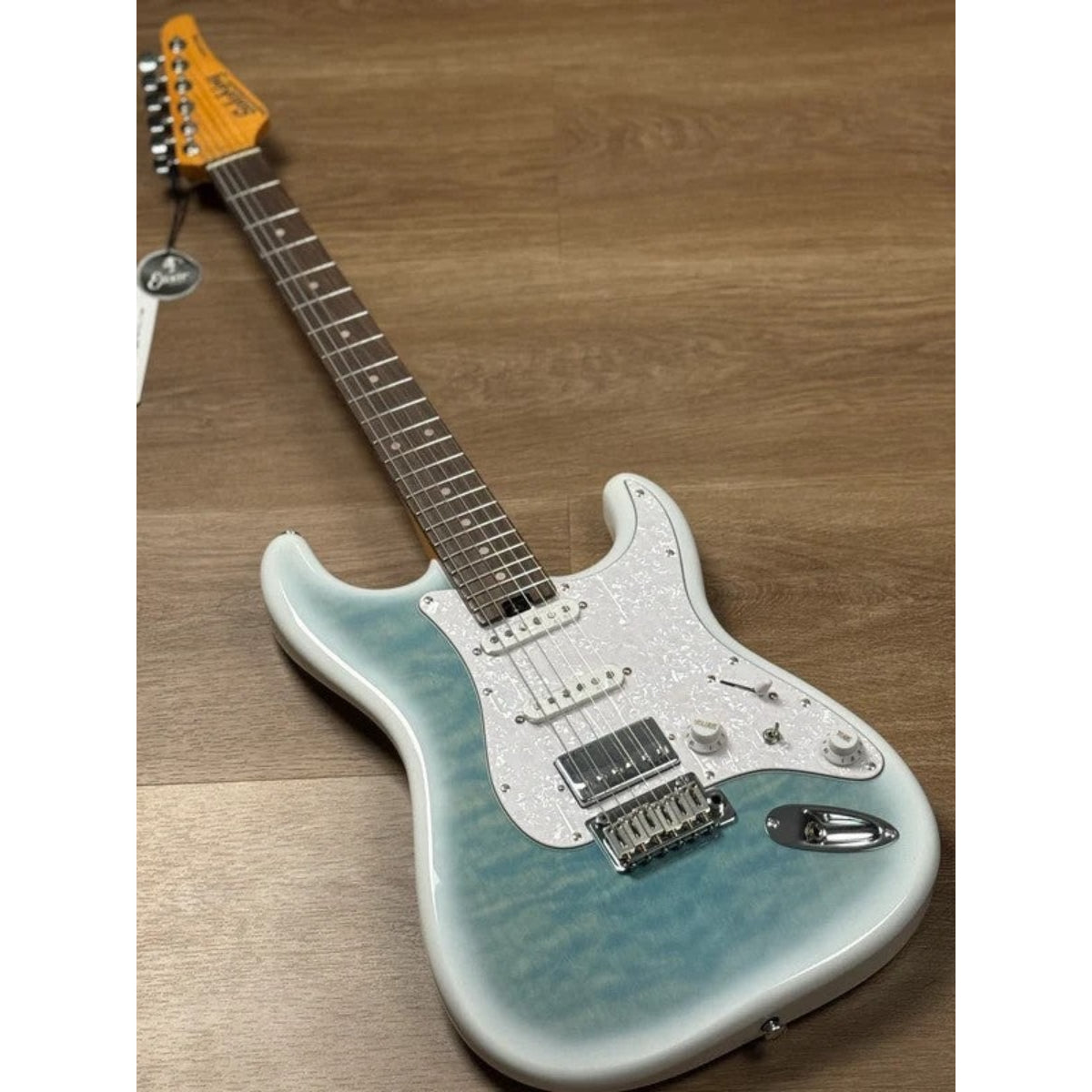 Đàn Guitar Điện Soloking MS1 Artisan Quilt, Rosewood FB, Larimar Nafiri Special Run