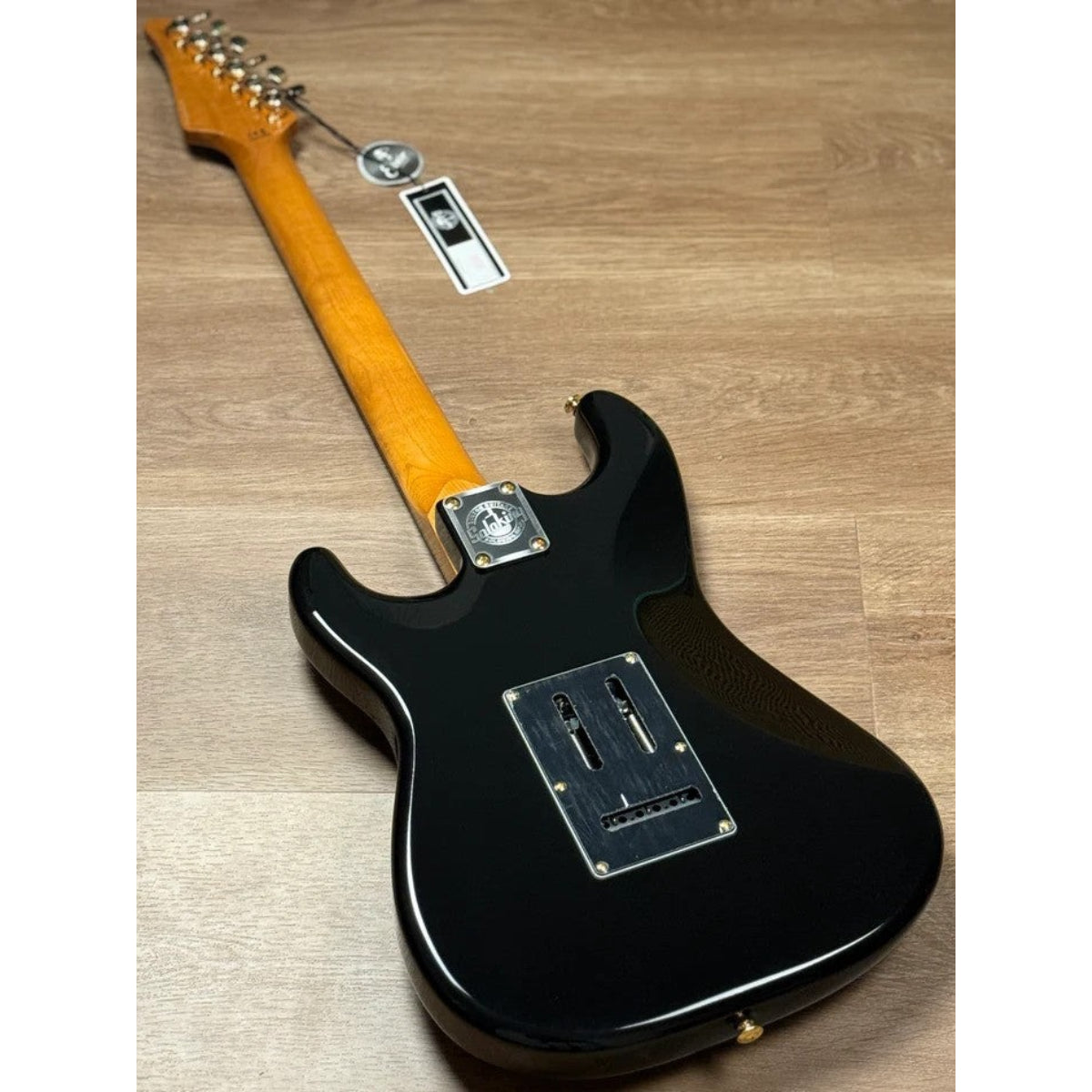 Đàn Guitar Điện Soloking MS1 Artisan, Rosewood FB, Gold Hardware, Black Beauty JESCAR