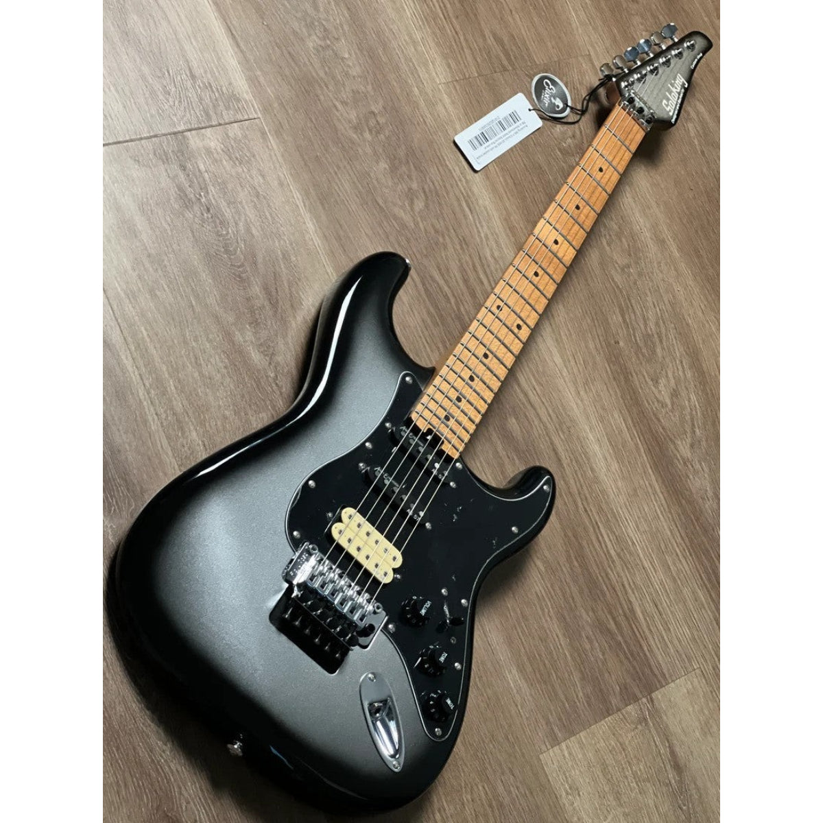 Đàn Guitar Điện Soloking MS1 Classic 22 HSS FR, Roasted Maple FB, Silverburst Nafiri Special Run JESCAR