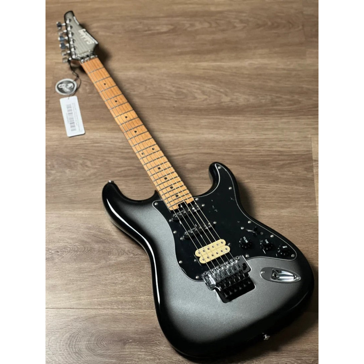 Đàn Guitar Điện Soloking MS1 Classic 22 HSS FR, Roasted Maple FB, Silverburst Nafiri Special Run JESCAR