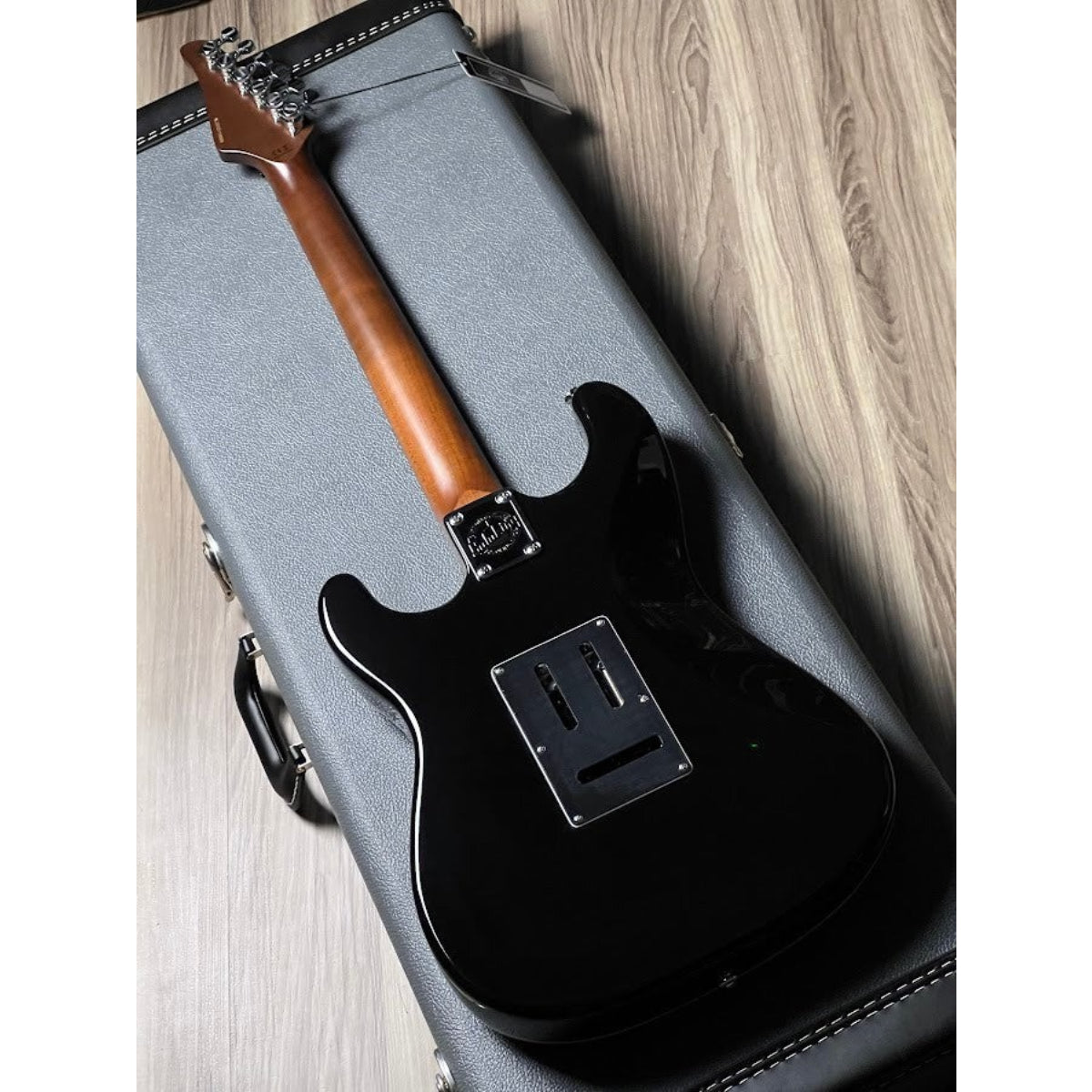 Đàn Guitar Điện Soloking MS1 Classic 24 HSS FR Flat Top, Black Mirror Nafiri Special Run Jescar