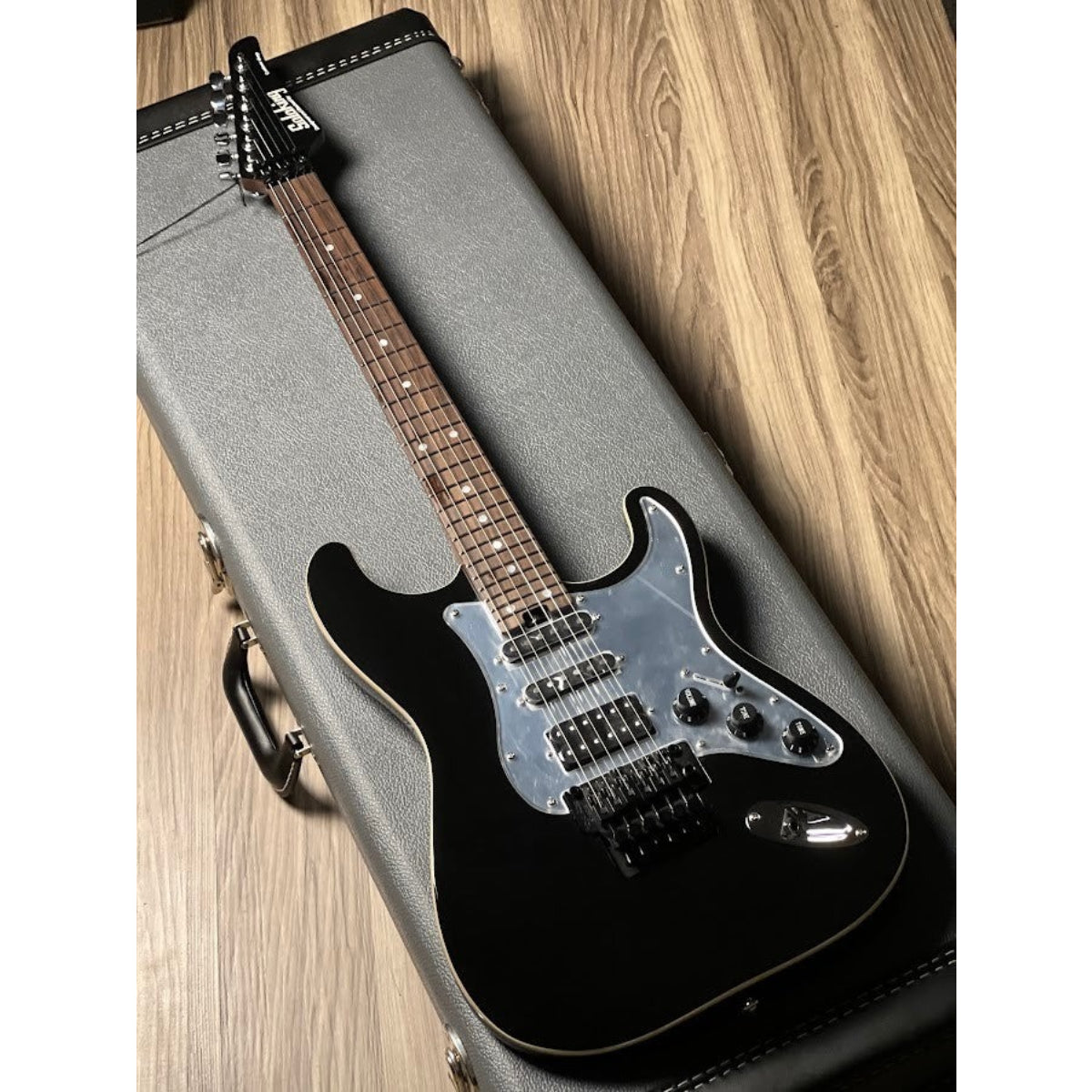 Đàn Guitar Điện Soloking MS1 Classic 24 HSS FR Flat Top, Black Mirror Nafiri Special Run Jescar