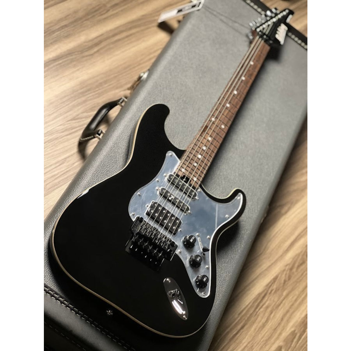 Đàn Guitar Điện Soloking MS1 Classic 24 HSS FR Flat Top, Black Mirror Nafiri Special Run Jescar