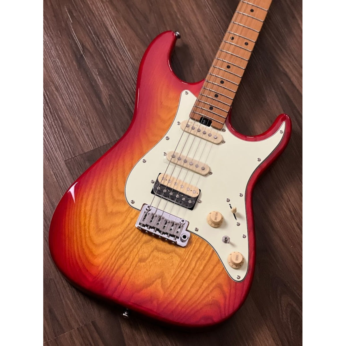 Đàn Guitar Điện Soloking MS1 Classic ASH, Plasma Red Burst Nafiri Special Run