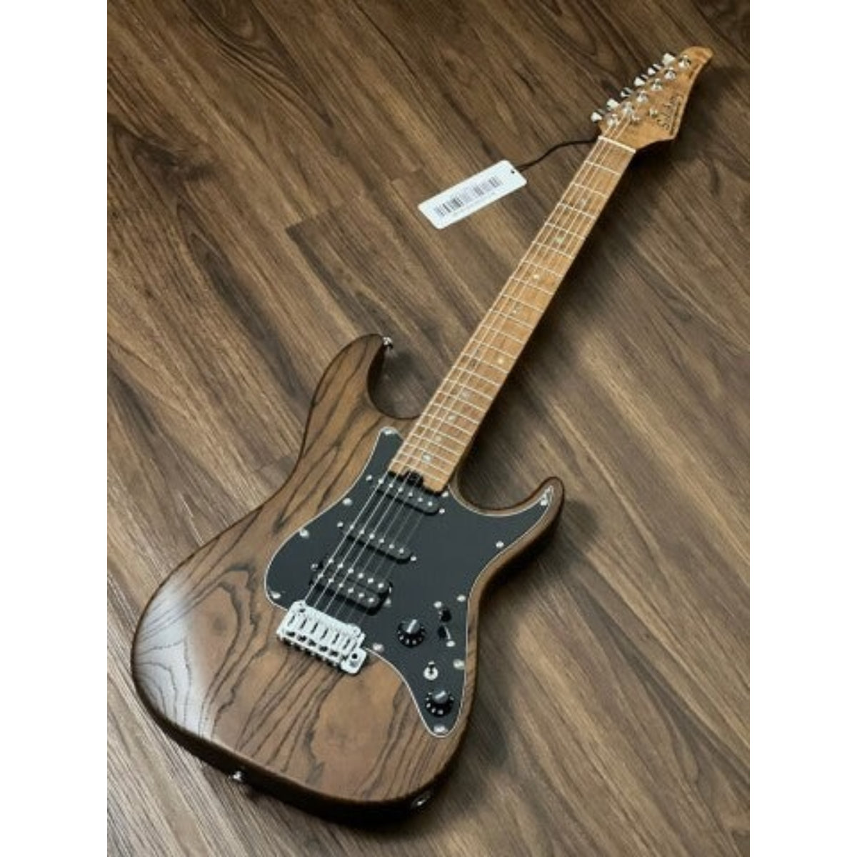 Đàn Guitar Điện Soloking MS1 Classic ASH, Roasted Flame Maple Neck, Torched Black Nafiri Special Run