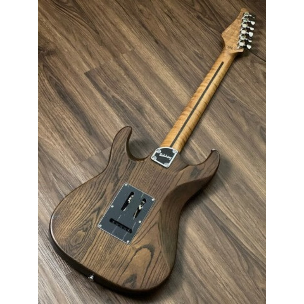 Đàn Guitar Điện Soloking MS1 Classic ASH, Roasted Flame Maple Neck, Torched Black Nafiri Special Run