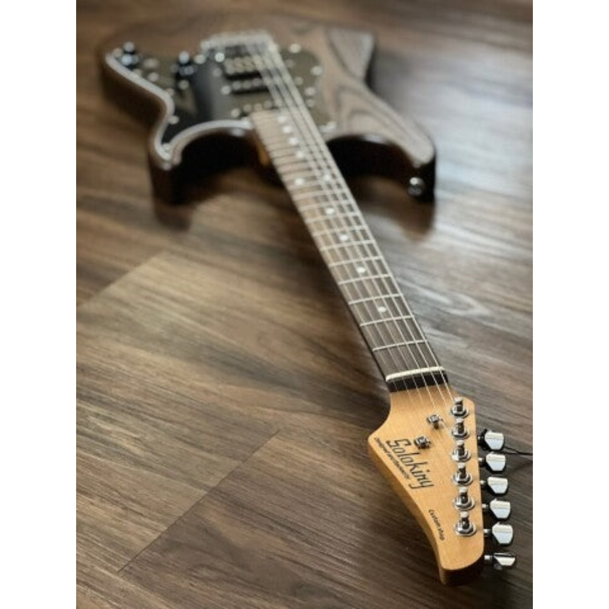 Đàn Guitar Điện Soloking MS1 Classic ASH, Rosewood FB, Torched Black Nafiri Special Run