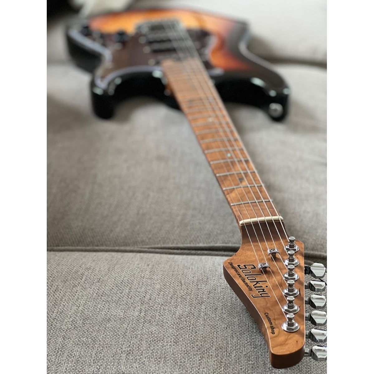 Đàn Guitar Điện Soloking MS1 Classic Ash FMN, Roasted Flame Maple Neck, 3 Color Sunburst Nafiri Special Run