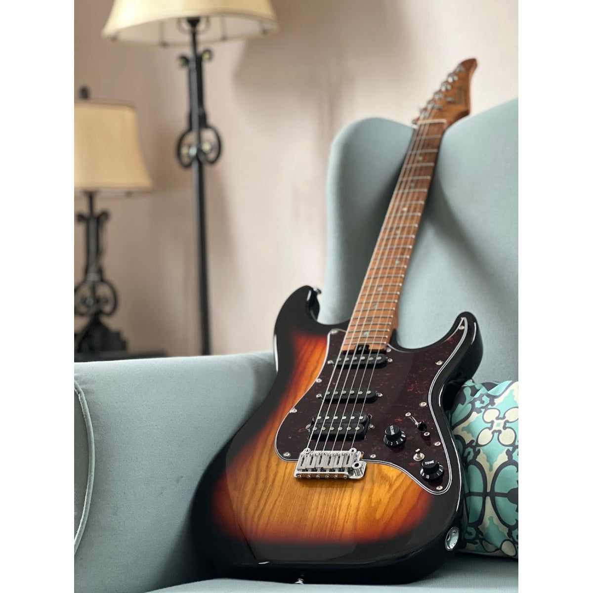 Đàn Guitar Điện Soloking MS1 Classic Ash FMN, Roasted Flame Maple Neck, 3 Color Sunburst Nafiri Special Run