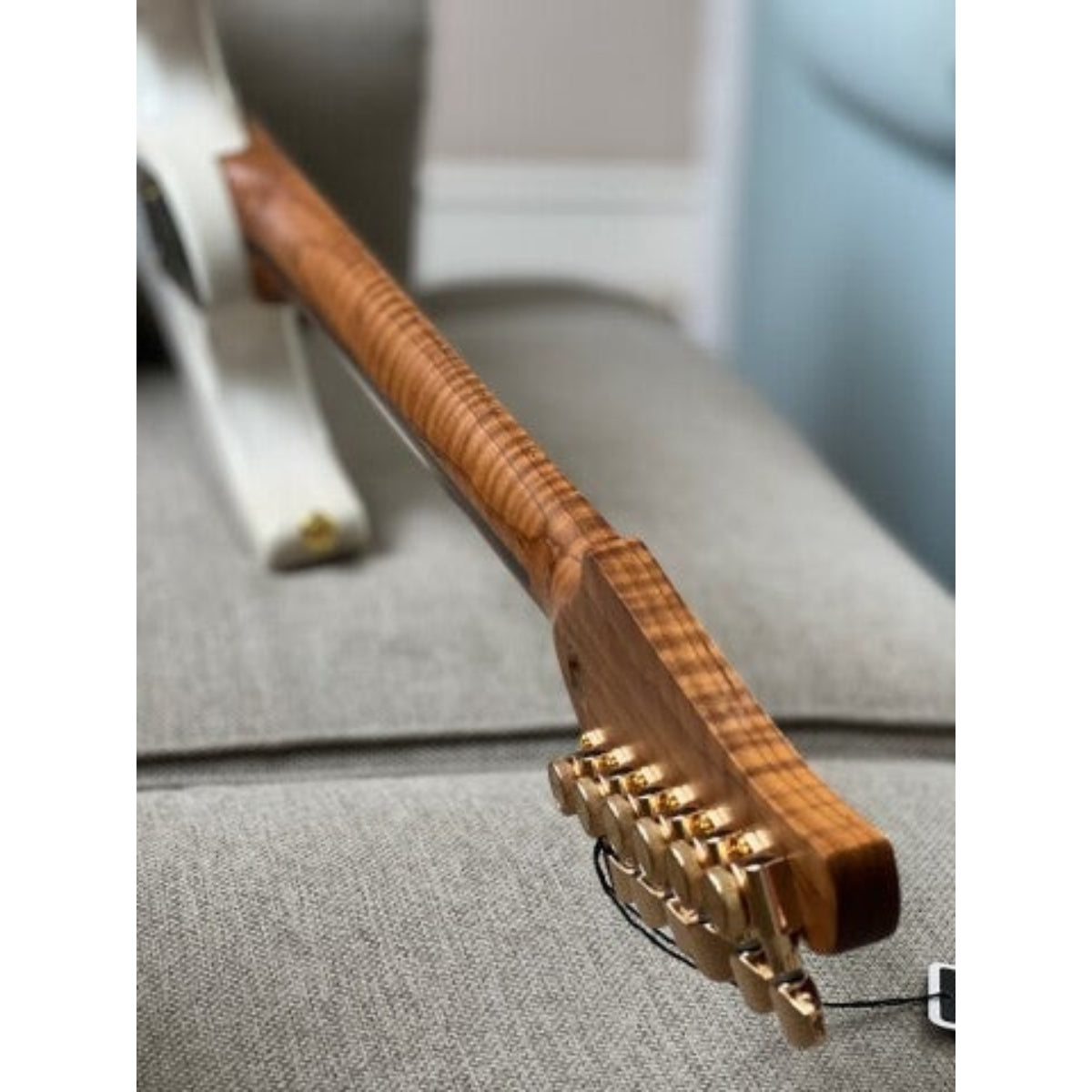 Đàn Guitar Điện Soloking MS1 Classic Ash FMN, Roasted Flame Maple Neck, White Blonde Nafiri Special Run