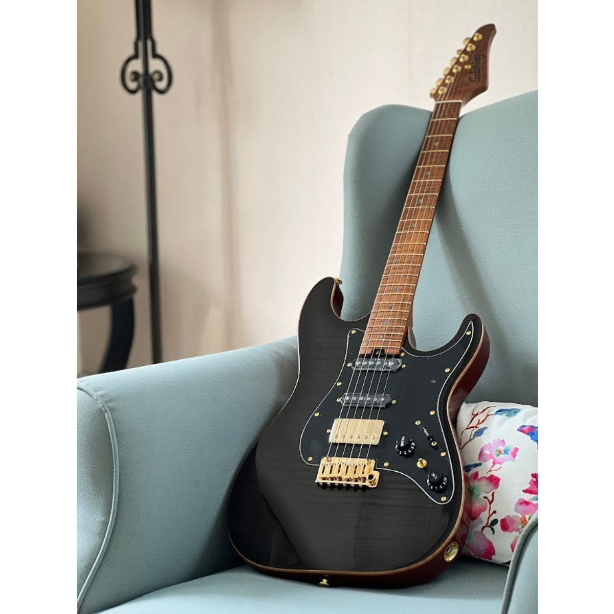 Đàn Guitar Điện Soloking MS1 Classic FMN Elite, Roasted Flame Maple Neck, Moonlight Burst