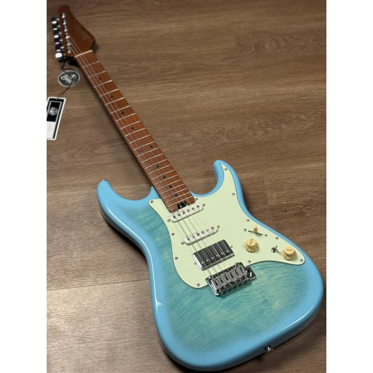 Đàn Guitar Điện Soloking MS1 Classic FMT, Celeste Blue